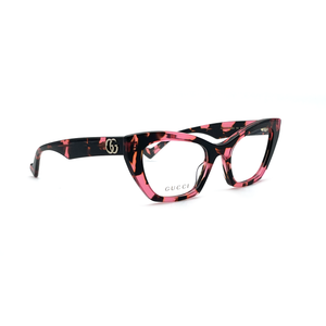 Occhiale da vista Gucci GG1334O 003 rosa maculato